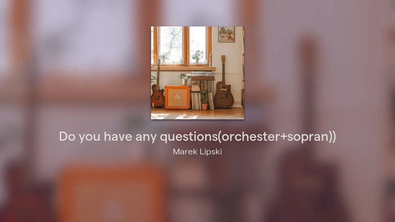 Do you have any questions(sopran+orchestra)by MML.Your unique is alwaysnewly produced.Can you buy