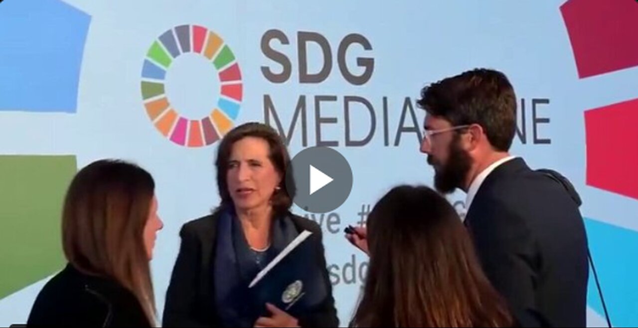 Melissa Fleming, head of the UN's Department of Global Communications...
