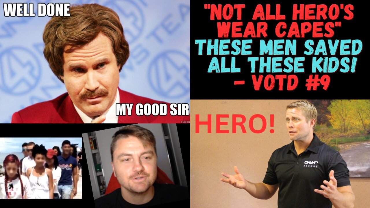 They saved all these Kids! Not all hero's wear capes! Video of the Day #9