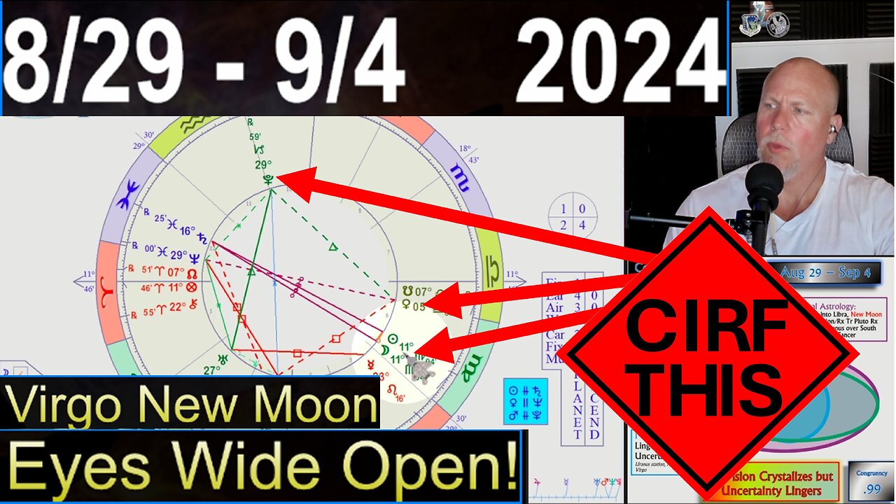 This Virgo New Moon is Eyes Wide Open! CIRF #421: 8/29 - 9/4 2024