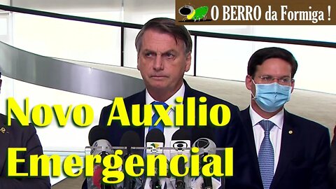 Pronunciamento de Bolsonaro - novo auxilio emergencial, vidas e empregos