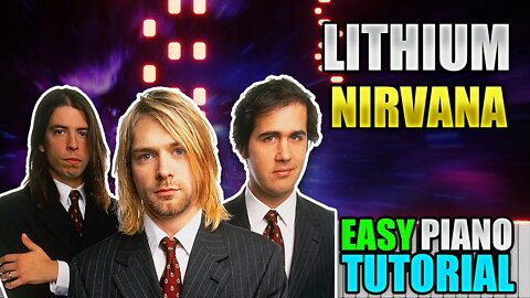 Lithium - Nirvana | Easy Piano Tutorial