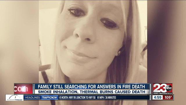 Coroner's report for Danielle Karlen reveals she died of smoke inhalation, thermal burns
