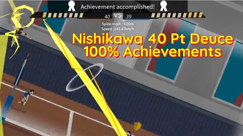 The Spike Volleyball - How To: 20 - 30 - 40 Deuce Achievements (feat. S-Tier Nishikawa)