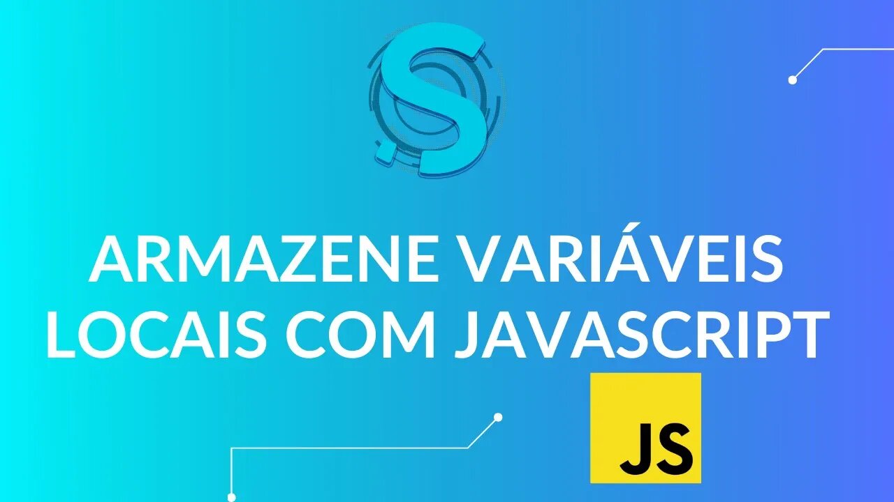 LocalStorage - Armazene variáveis do tipo textos no navegador do cliente