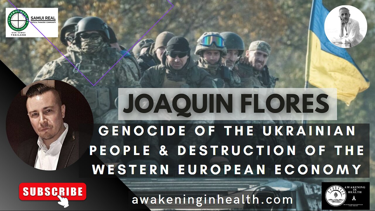 💥💥💥Genocide of the Ukrainian People & Destruction of the Western European Economy. 💥💥💥