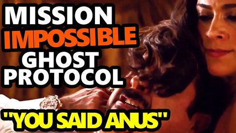 Simon Pegg "You Said Anus" (funny) Scene | Mission Impossible 4 | Movie CLIP (HD)