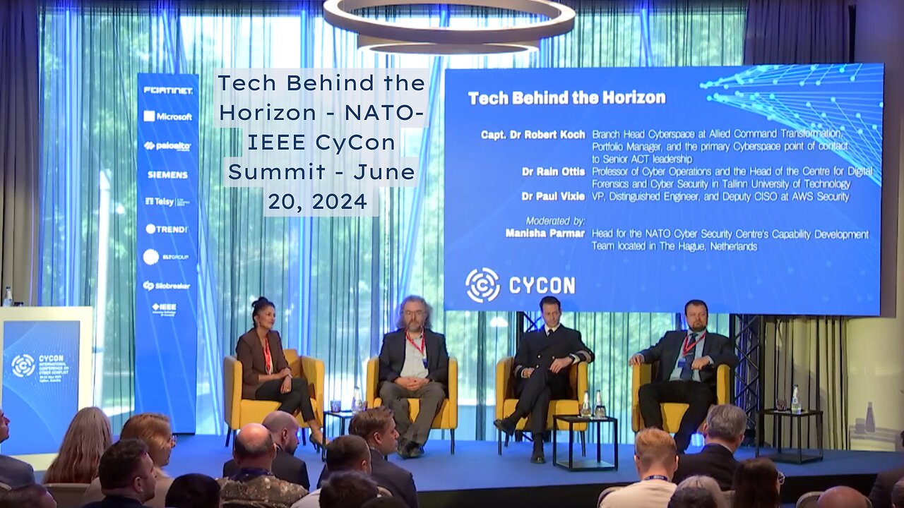 Tech Behind the Horizon - NATO-IEEE CyCon Summit - June 20, 2024