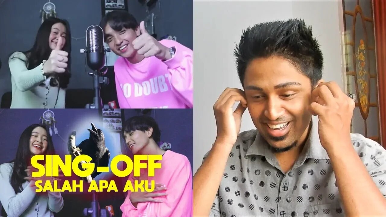 ILIR 7 - Salah Apa Aku (SING-OFF) vs Reza Darmawangsa & Indah Aqila REACTION