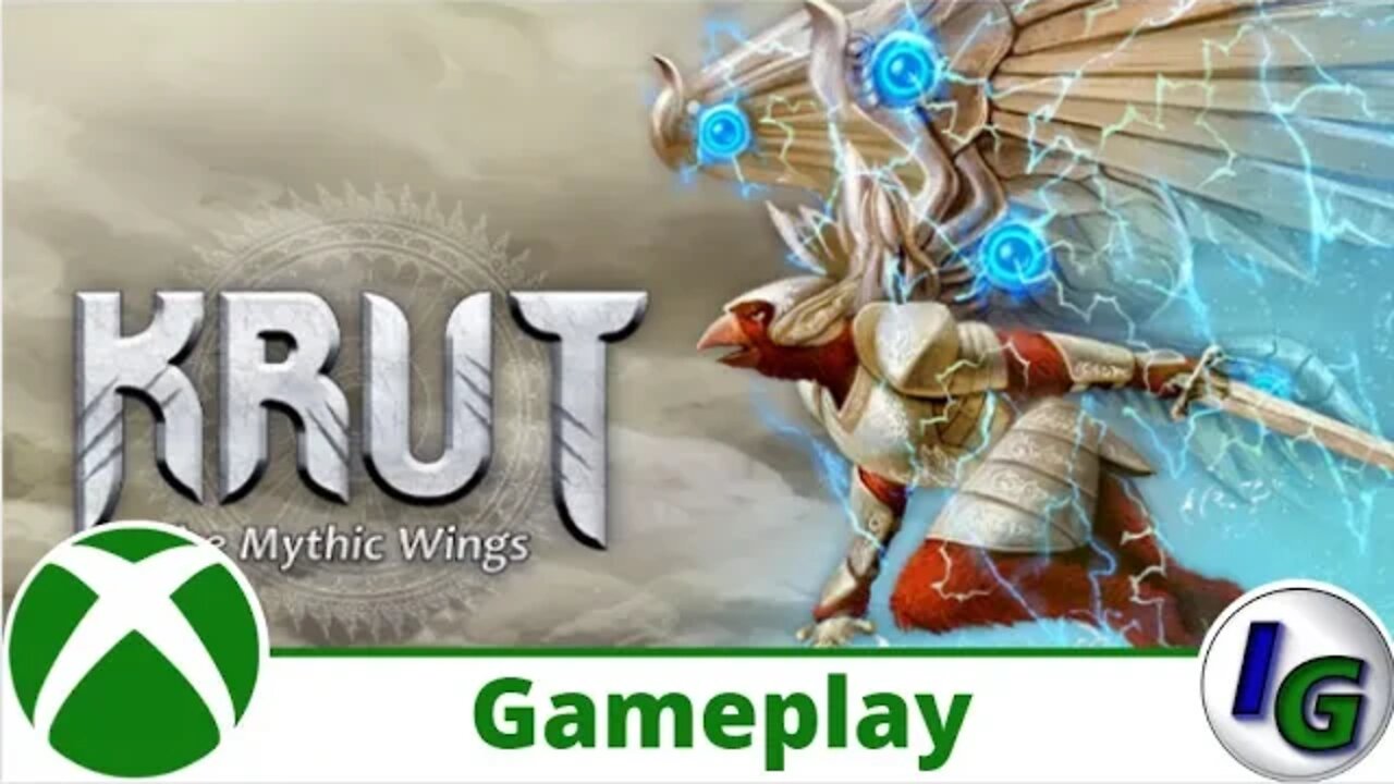 Krut: The Mythic Wings (Boss Norah The Mountain King) Gameplay on XBox