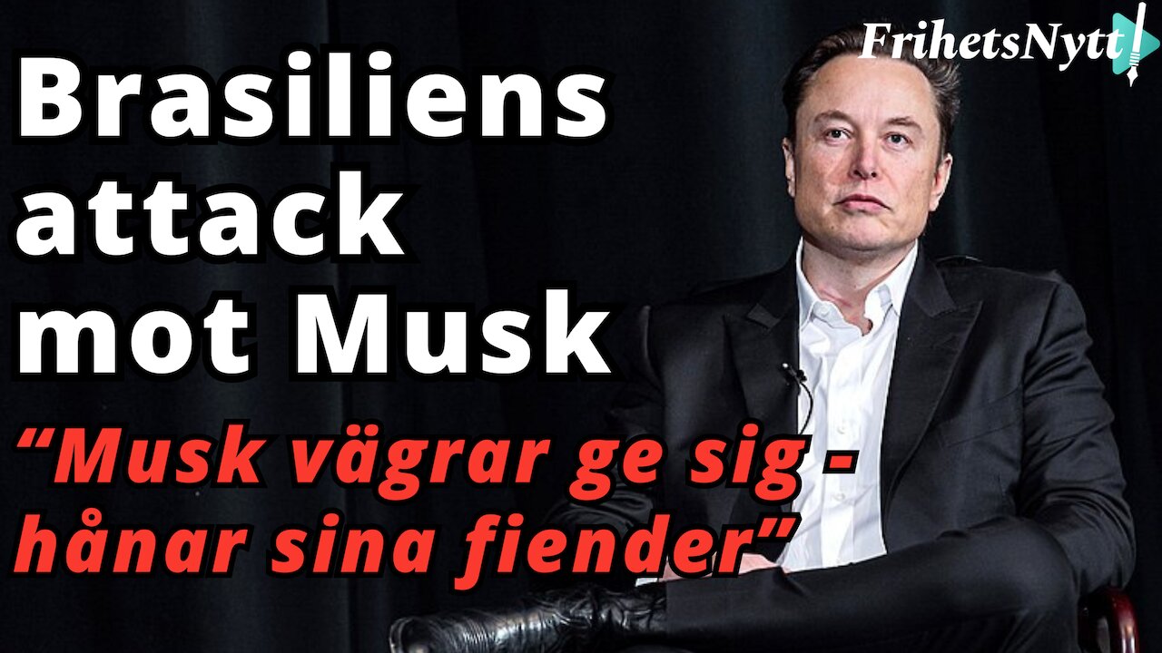 Brasiliansk domare går till nya attacker mot Elon Musk