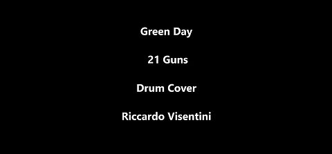 Green Day - 21 Guns - Drum Cover