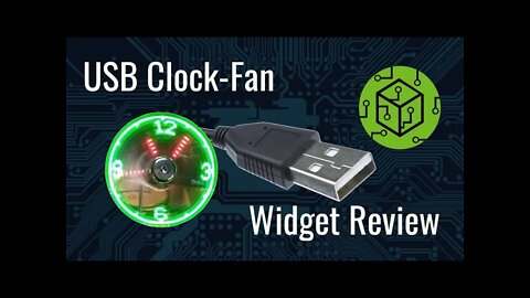 USB Powered Clock | Widget Review