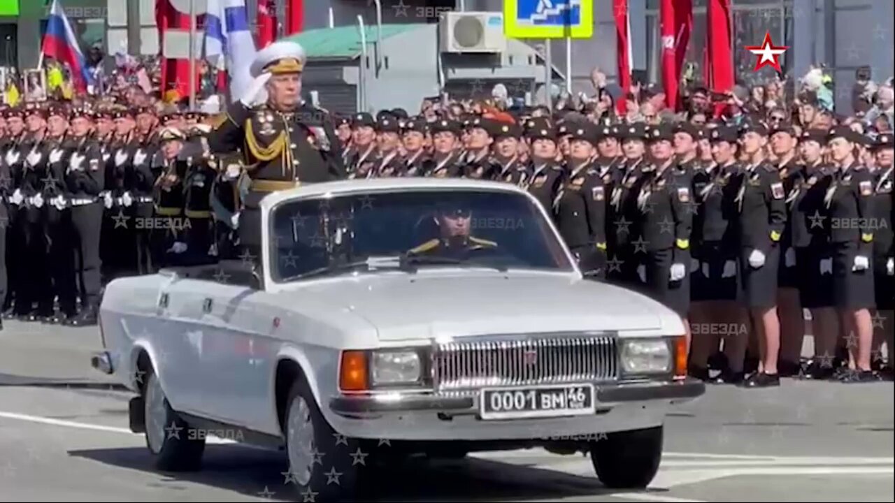 Victory Parade in Vladivostok, Russia