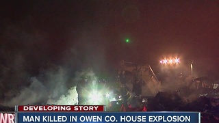 Man killed in Owen co. house explosion