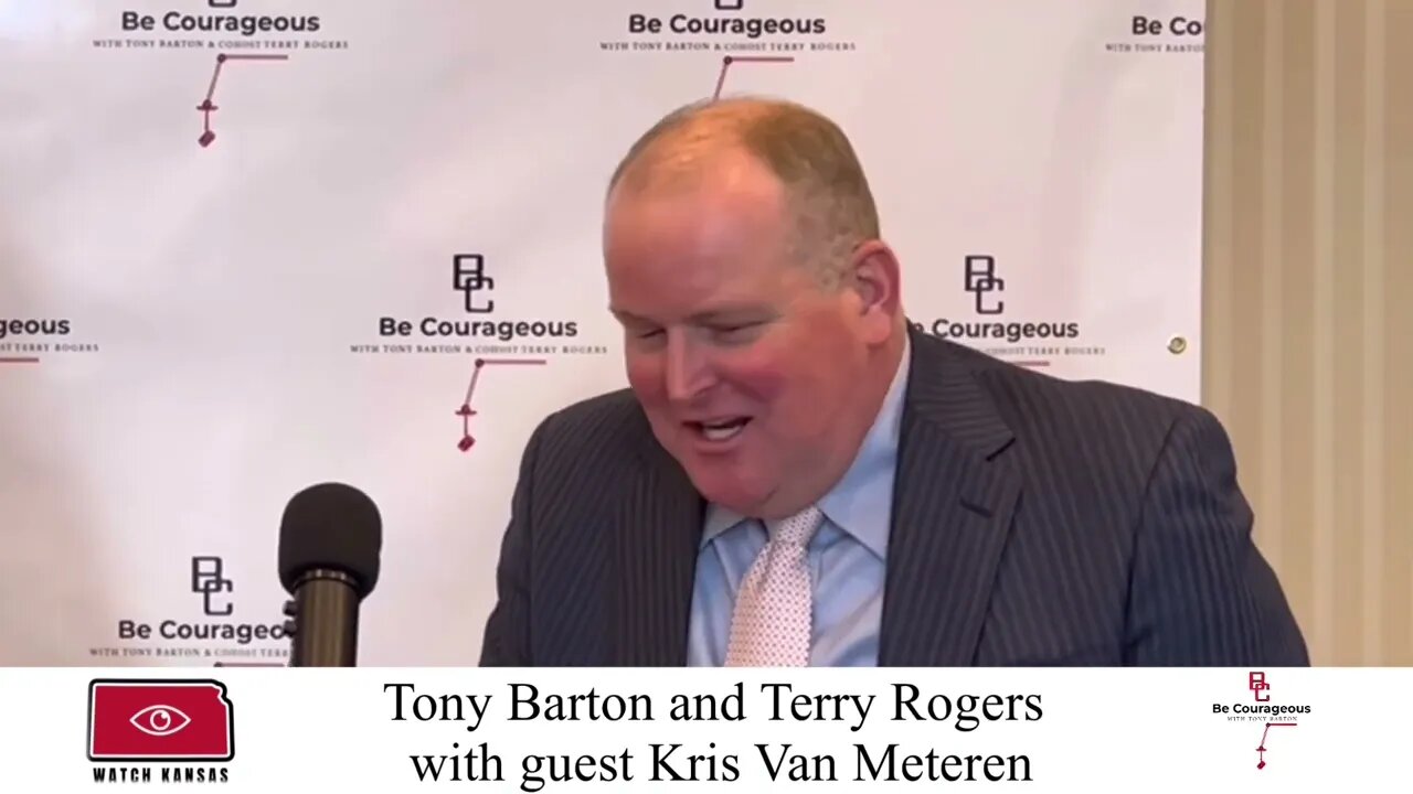 Be Courageous with Tony Barton and cohosts Terri Rogers - Guest Kris Van Meteren ￼