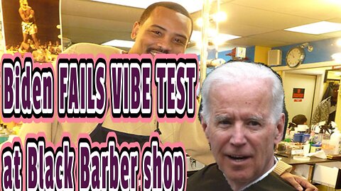 Biden FAILS vibe check at Black Barber shop