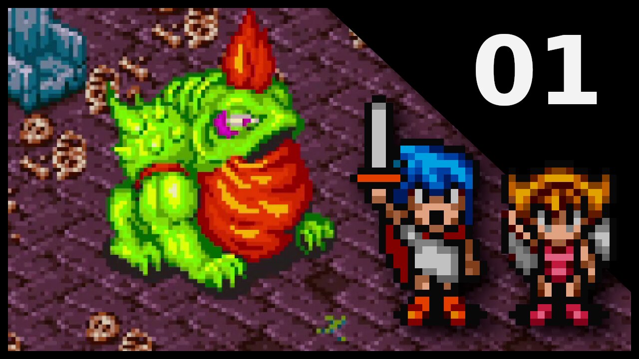 Breath of Fire 1 [1] Dragon Boy & Bird Girl