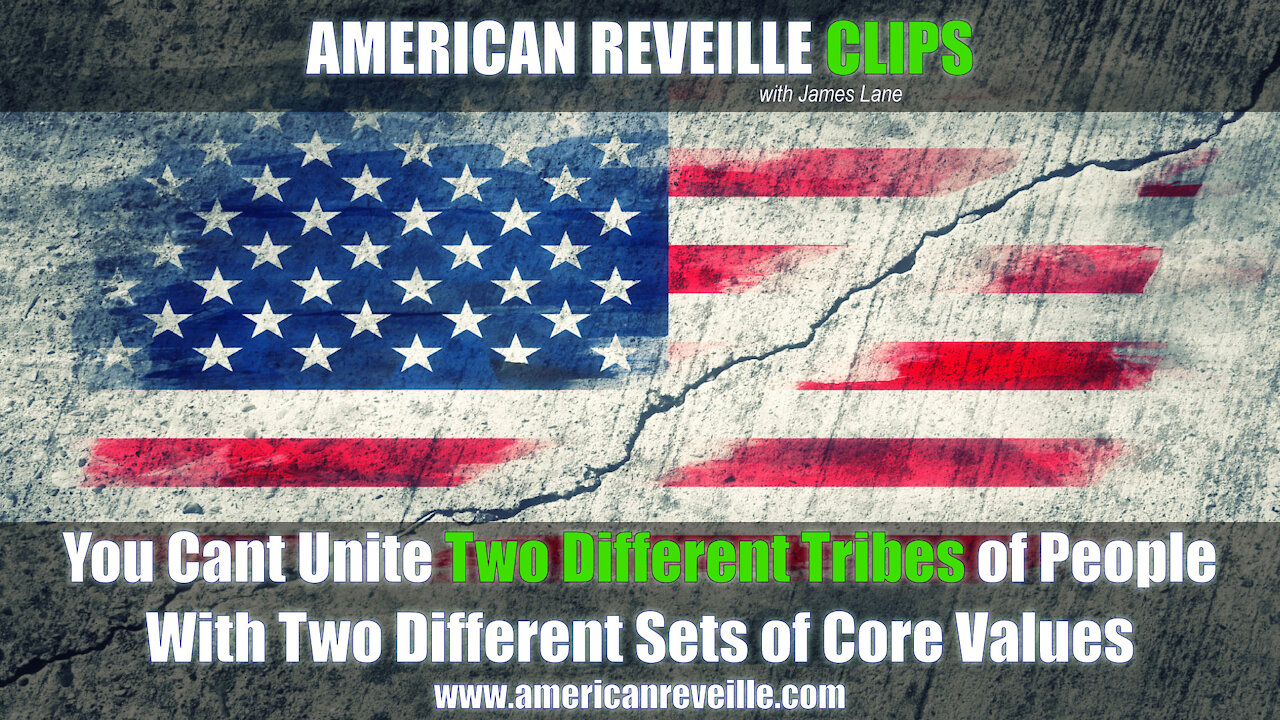 You Cant Unite Two Different Tribes of People With Two Different Sets of Core Values