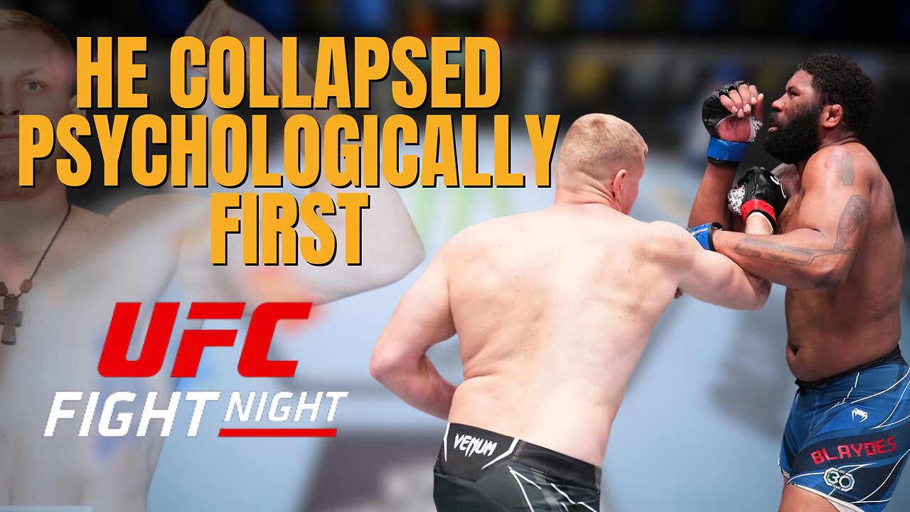 found a wall and collapsed | sergei pavlovich #ufcfightnight