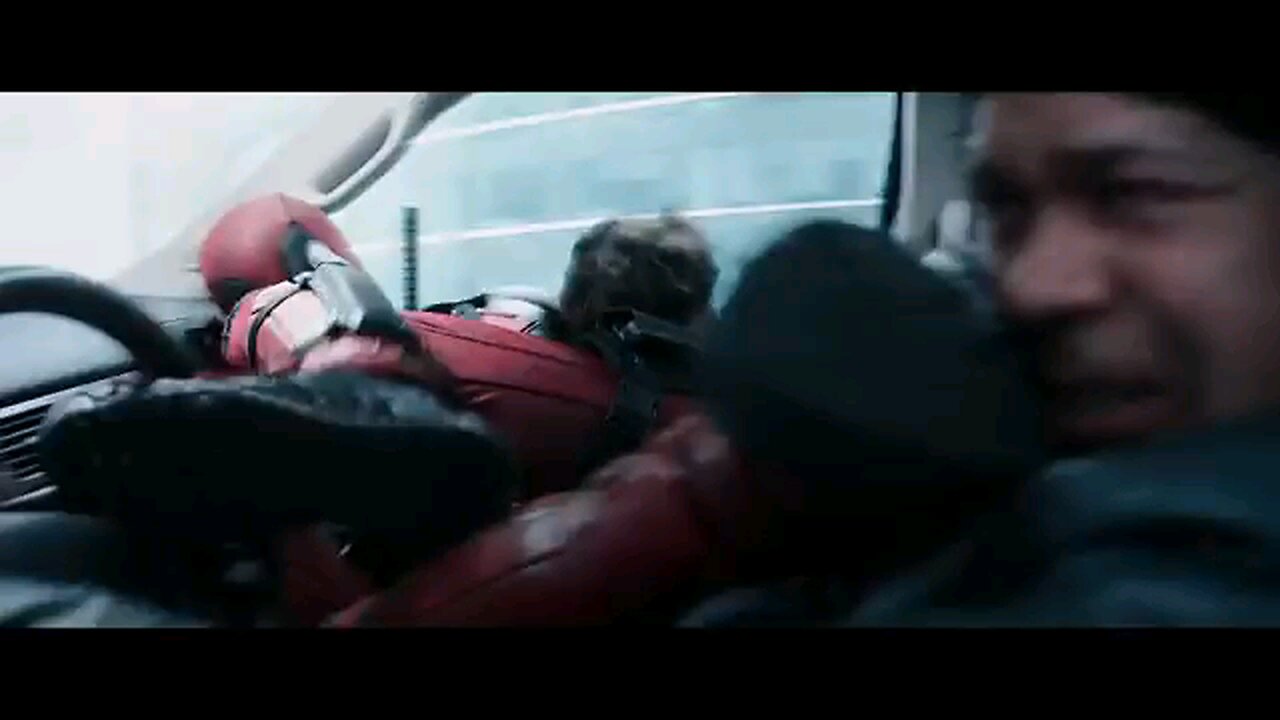 Deadpool car fight scene most denger fight scene