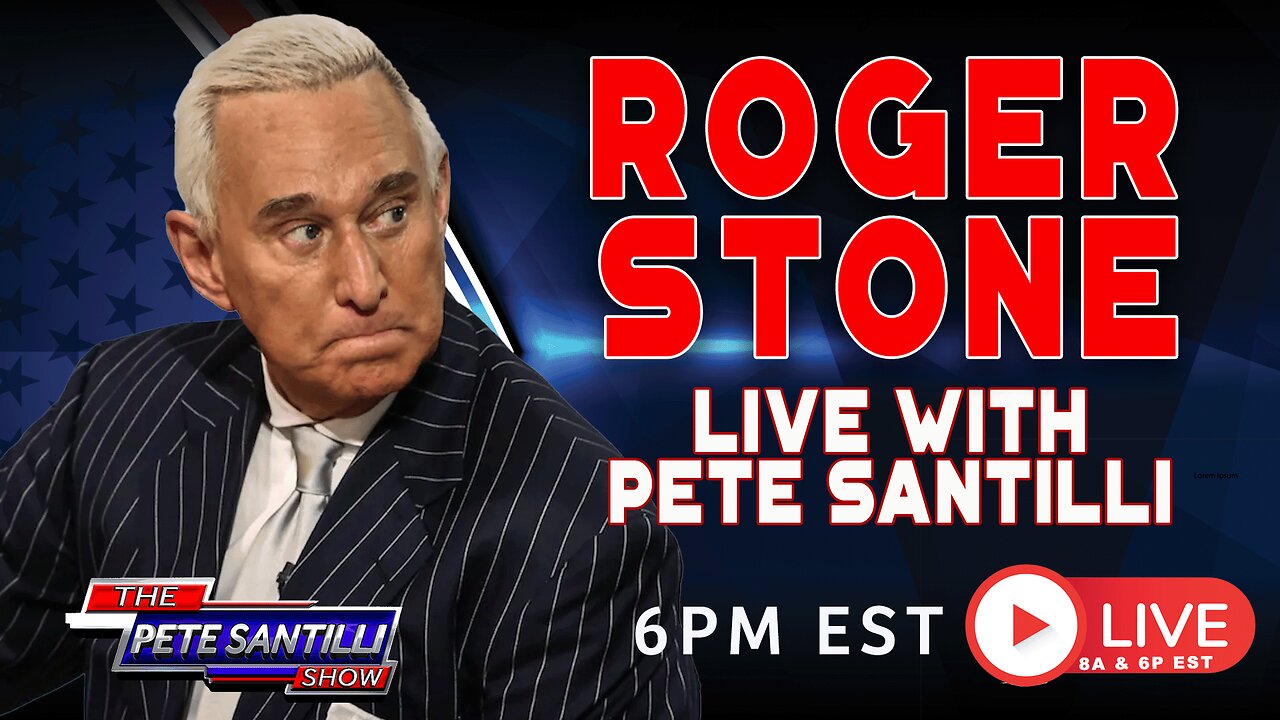 MARCH MADNESS BEGINS! ROGER STONE LIVE AT 6PM (Featured Guests & Special Report With Brannon Howse)