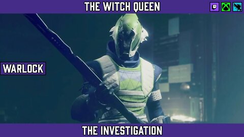 Destiny 2 Voidwalker Warlock | The Witch Queen Campaign Mission: The Investigation