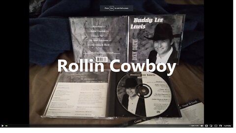 Rollin Cowboy By Buddy Lee Lewis