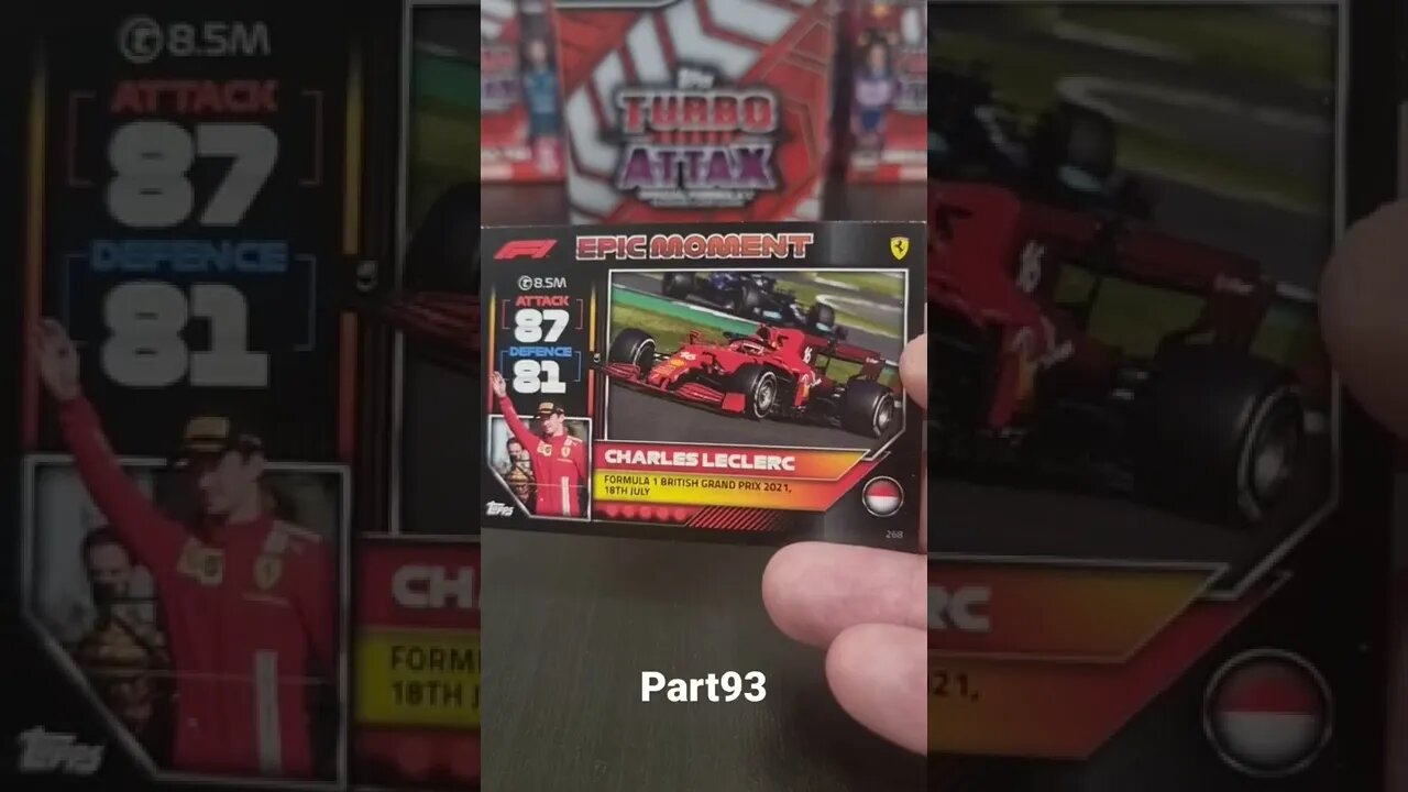 Topps Turbo Attax 2022 F1 Formula1 epic trading card opening best exclusive unboxing AUSTRIAN GP2022