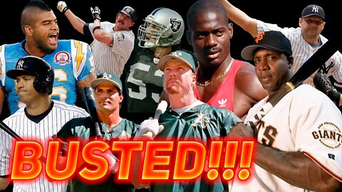 Top Athletes Who Got Caught Taking PED's / Testosterone! Mark McGuire Barry Bonds Jason Giambi