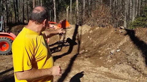 Shooting Berm Maintenance with Kubota L3800