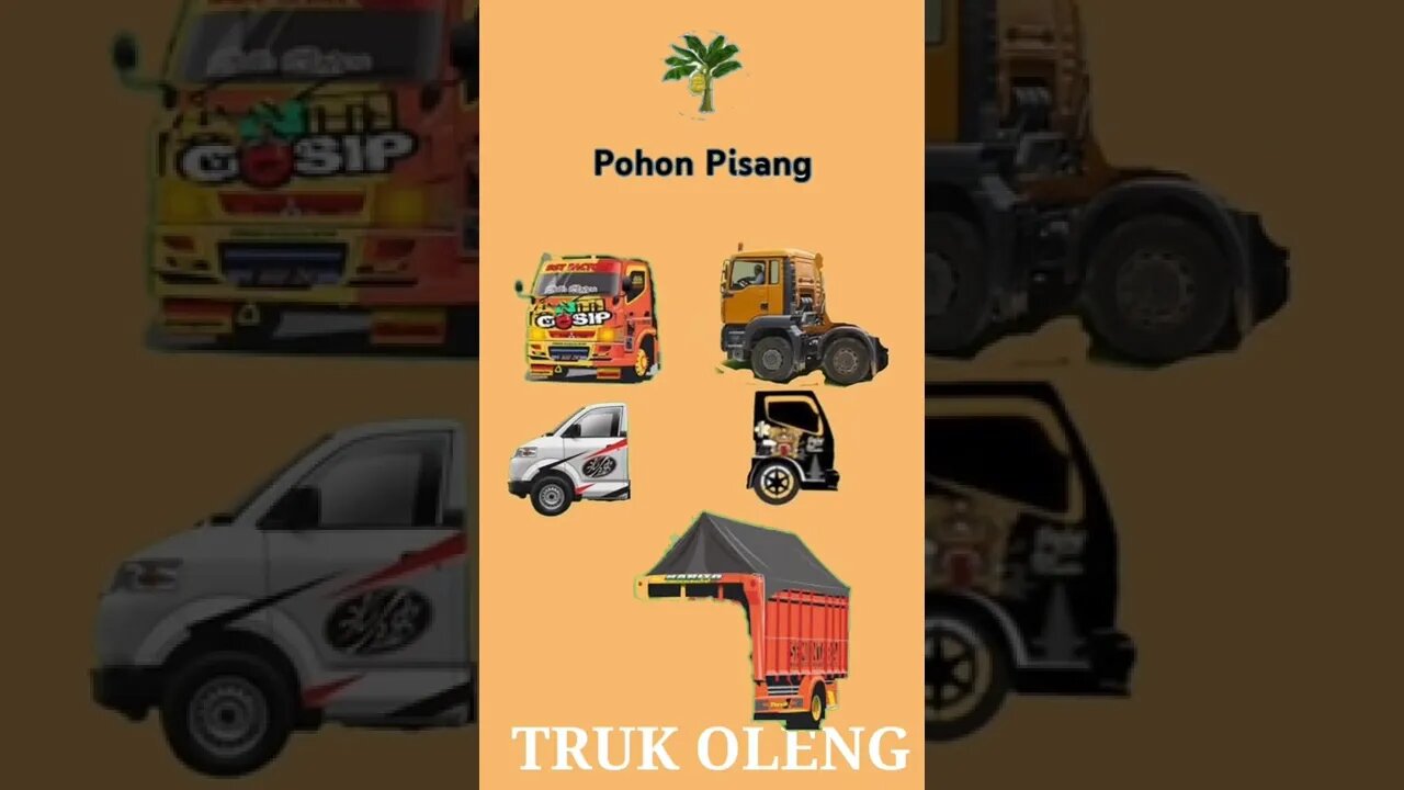 Tebak Gambar Kepala Truk Oleng Mbios #subscribe