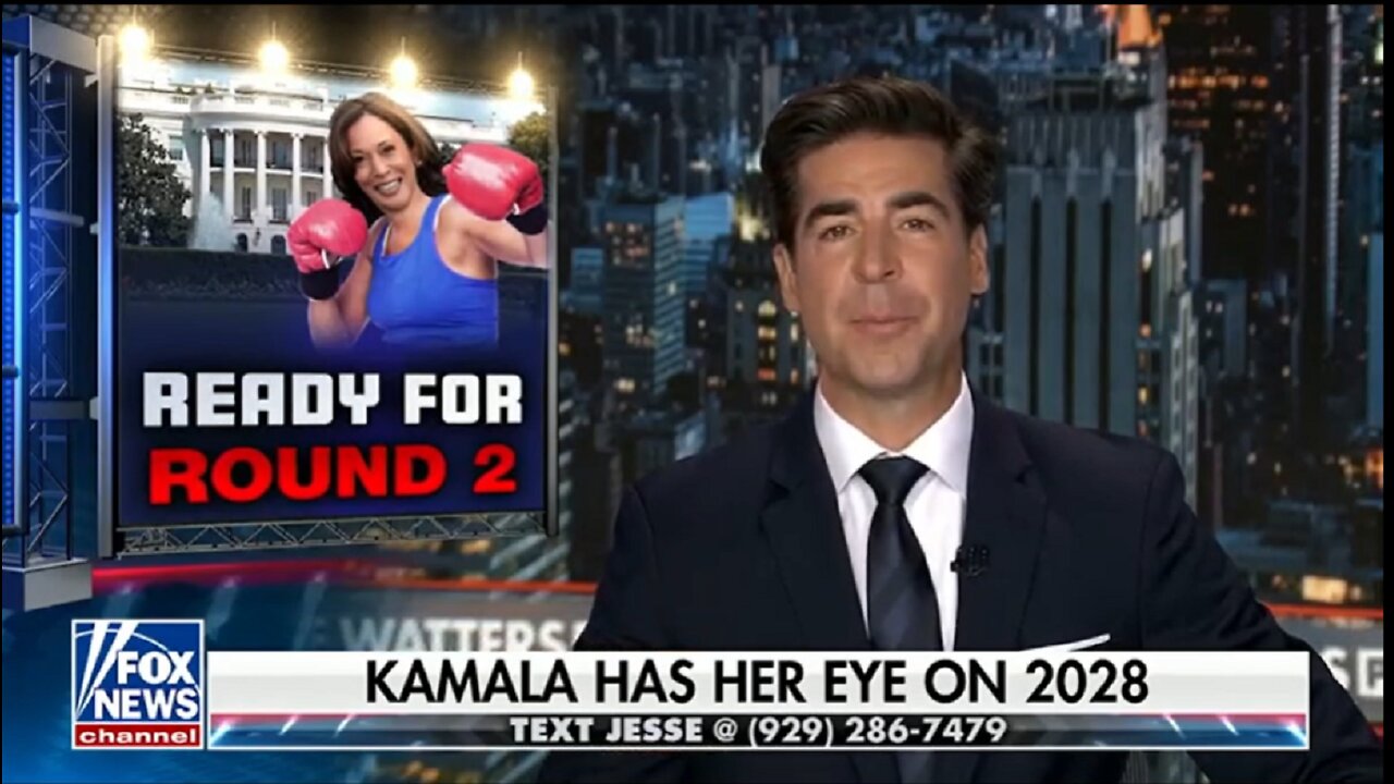 KAMALA HAS HER EYE ON 2028