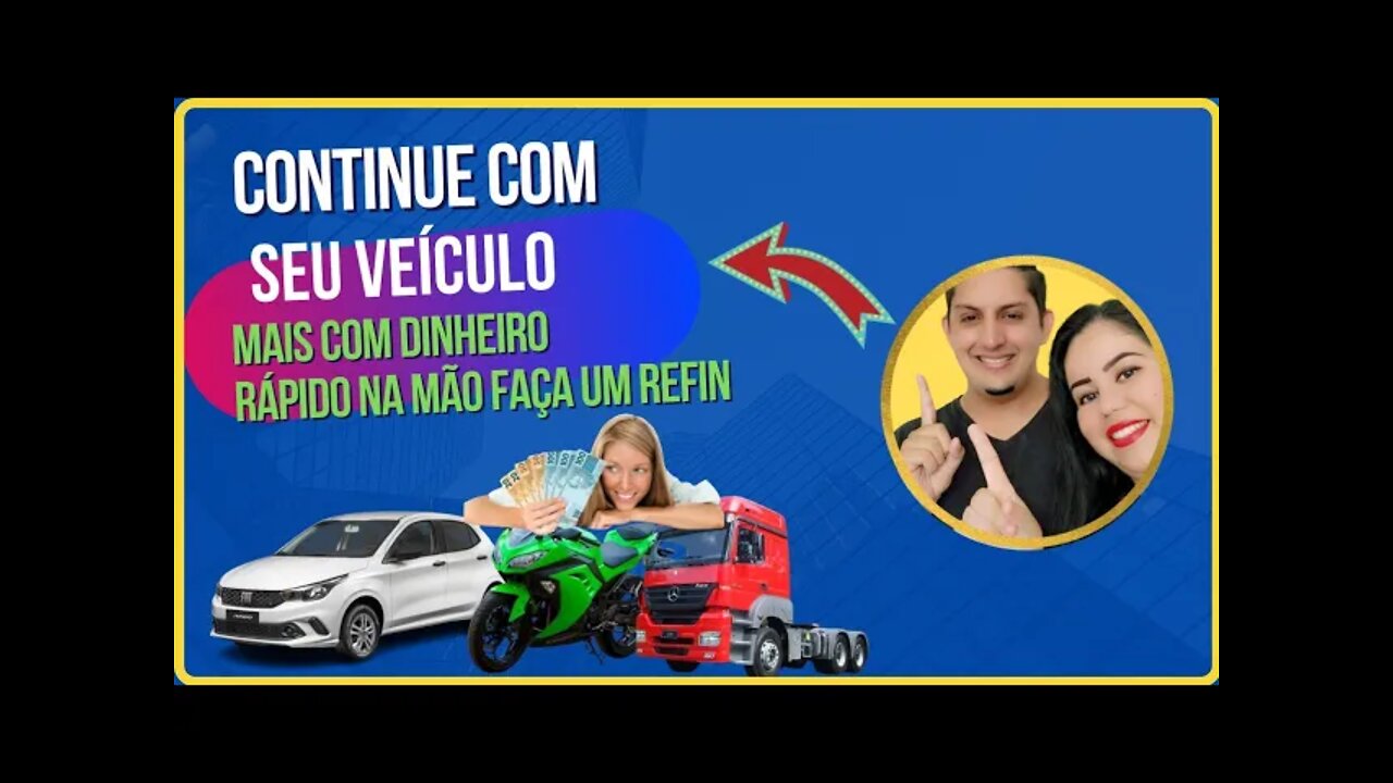 🎯Continue com o seu veículo mais com DINHEIRO rápido na Mão faça já um Refin #grserviçosfinanceiros