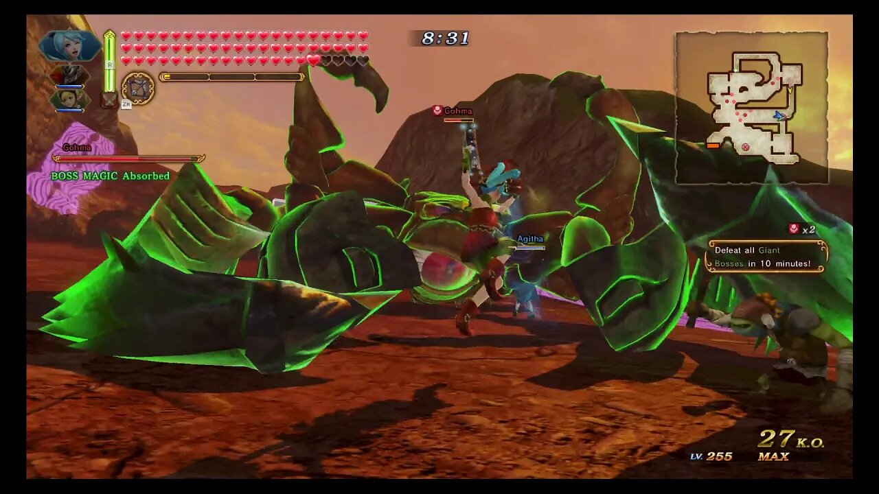 Hyrule Warriors Definitive Edition - Lorule Map - Square H14 (A Rank)