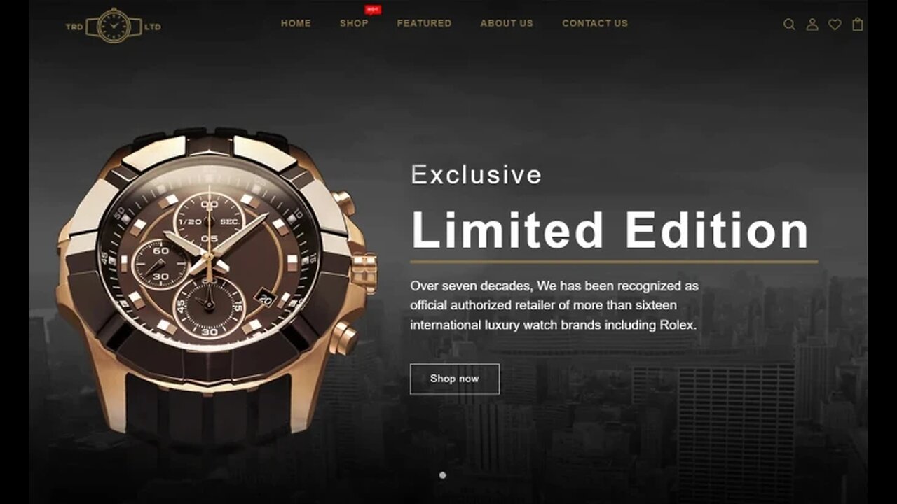 I will build a luxury and premium website for you