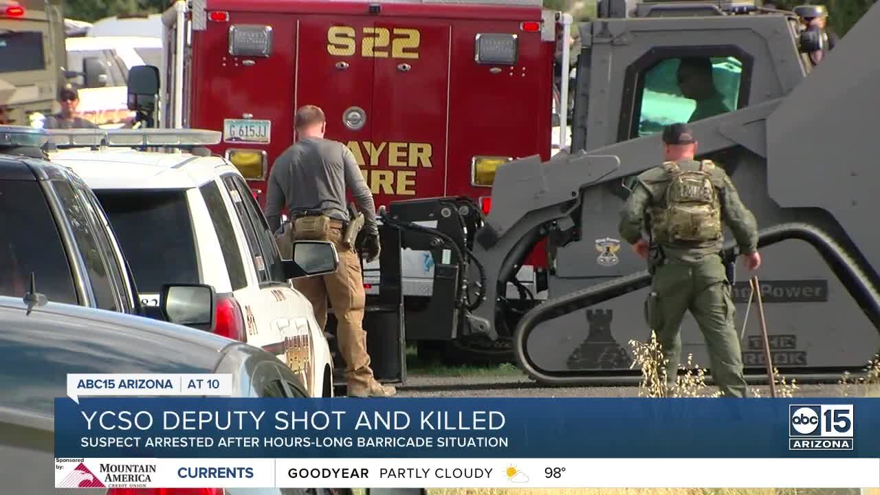 YCSO deputy dies after being shot by man in barricade situation