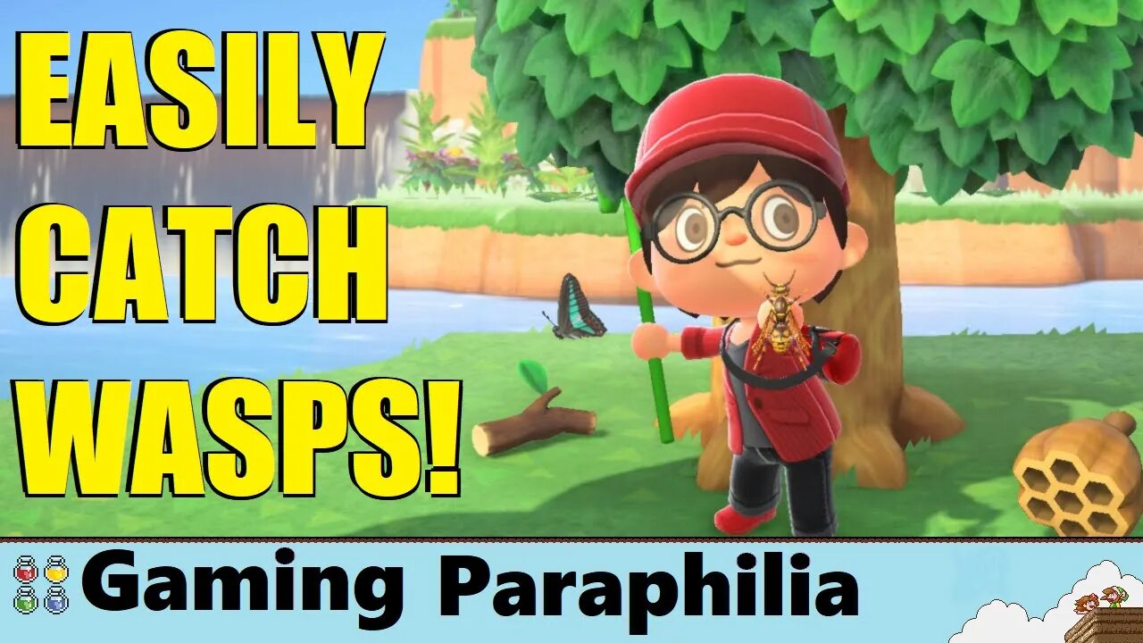 HOW TO: Flawlessly Catch WASPS in Animal Crossing New Horizons | Gaming Paraphilia