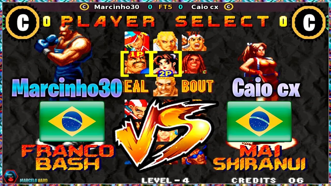 Real Bout Fatal Fury (Marcinho30 Vs. Caio cx) [Brazil Vs. Brazil]