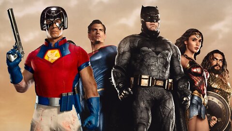 The Justice League Arrive to Help Peacemaker |