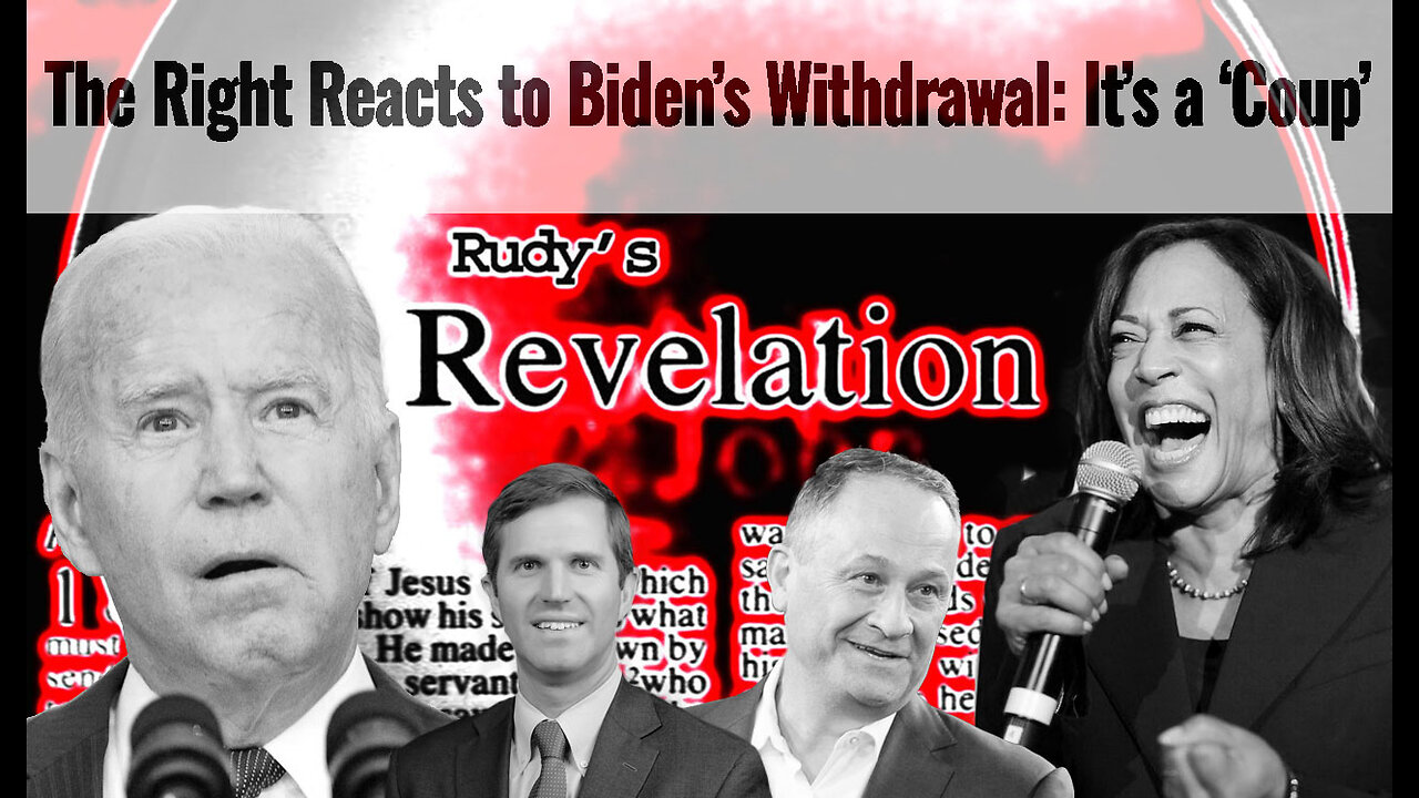 Revelation072324 Biden Has Stroke Democrat Party Coup Anoints Harris