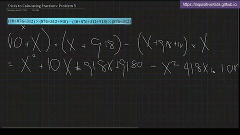 Tricks to Calculating Fractions: Problem 5