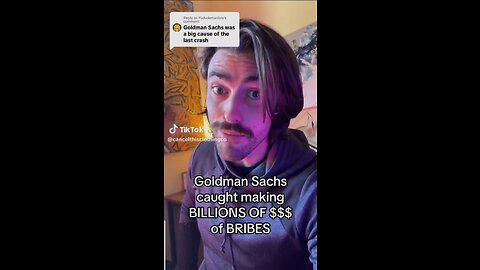 Goldman Sachs caught making billions of $$$ off bribes