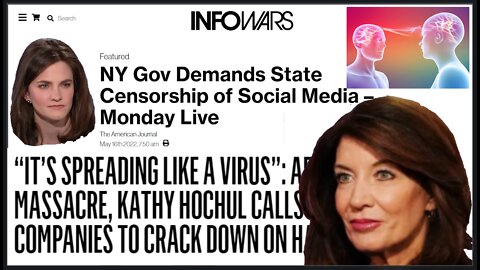 NY Governor Demands CENSORSHIP Of Social Media, So Americans Won't Know What's Going On!