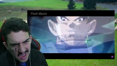 PASTOR REACT Rap do Goku Black (DBS) | A IRA DE UM DEUS | (SpeedRap 15) | Flash Beats