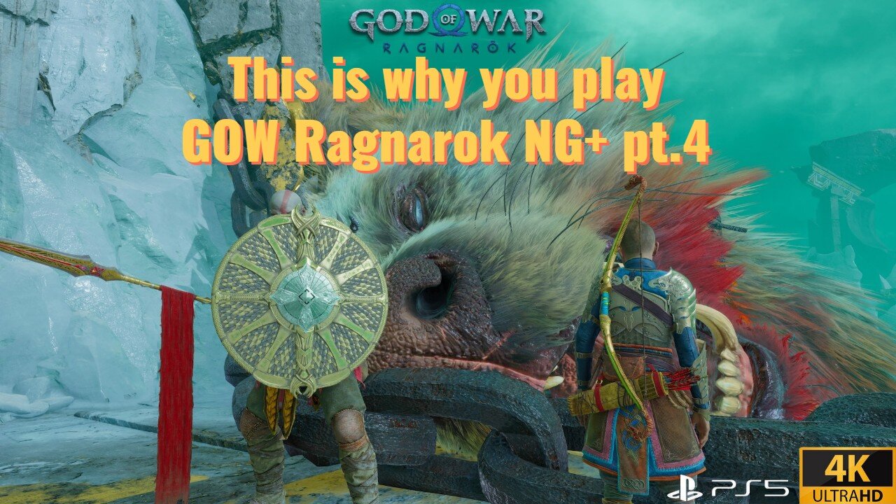 This is why you play GOW Ragnarok NG+ Pt.4 teaser