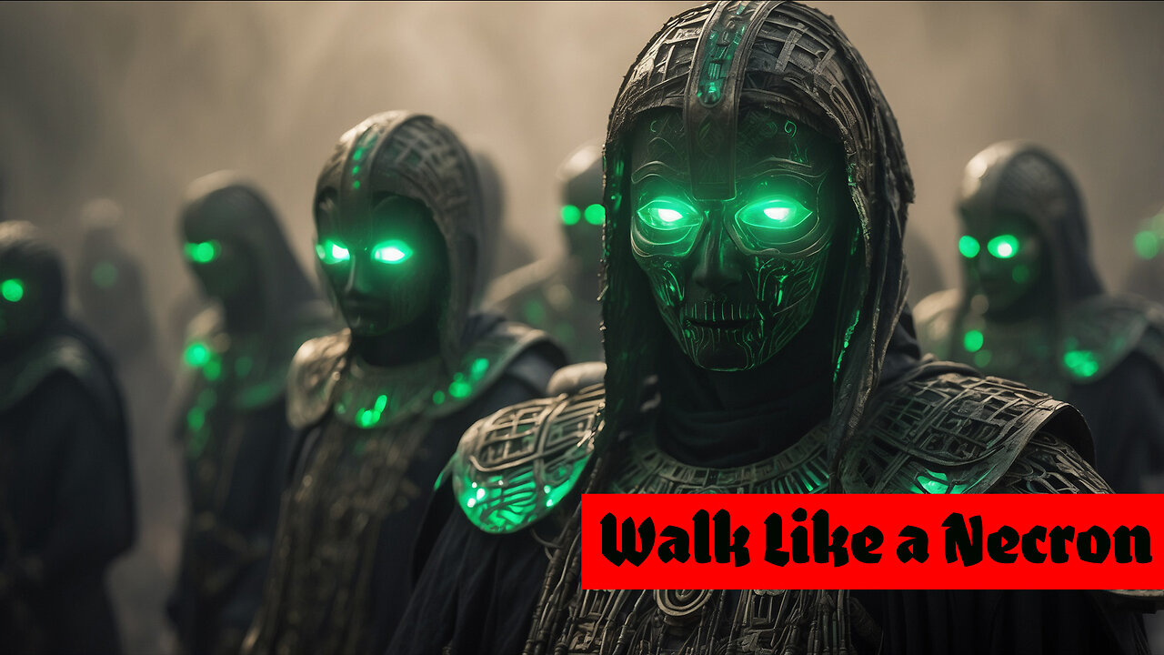 🎵 Walk Like a Necron | Warhammer 40K Parody of "Walk Like an Egyptian"🎵