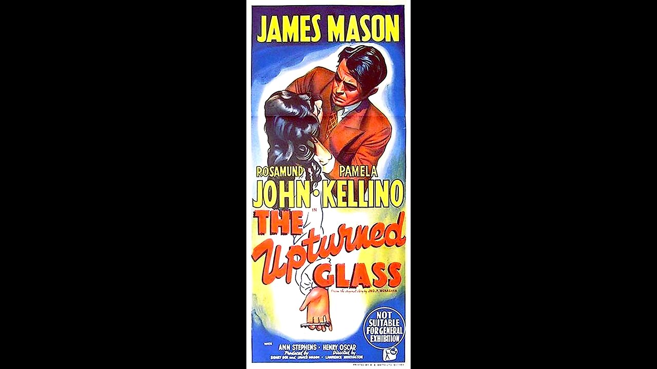 The Upturned Glass (1947) | A British psychological thriller directed by Lawrence Huntington