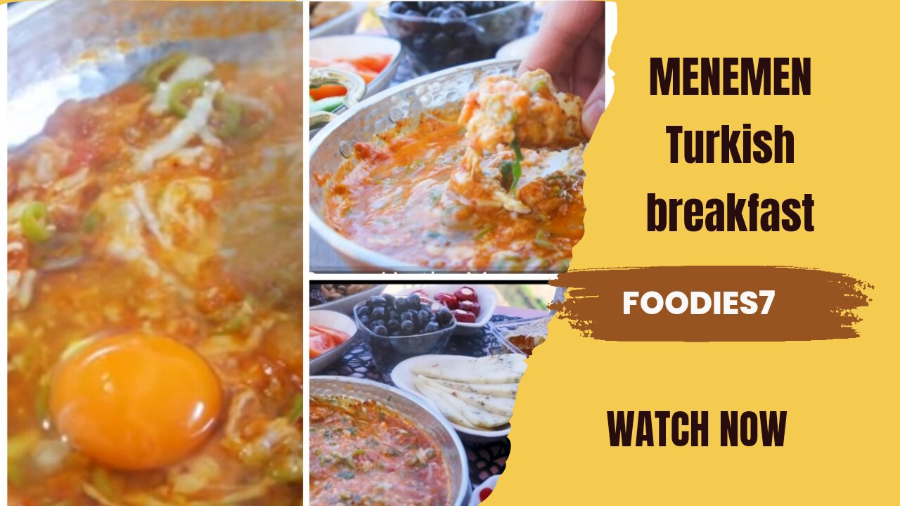 Menemen Turkish breakfast