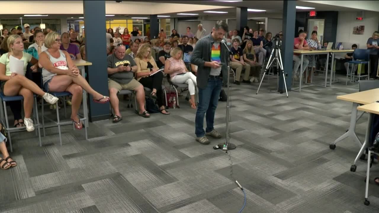 Students speak out against Kettle Moraine School District banning Pride flags, pronouns in email signatures